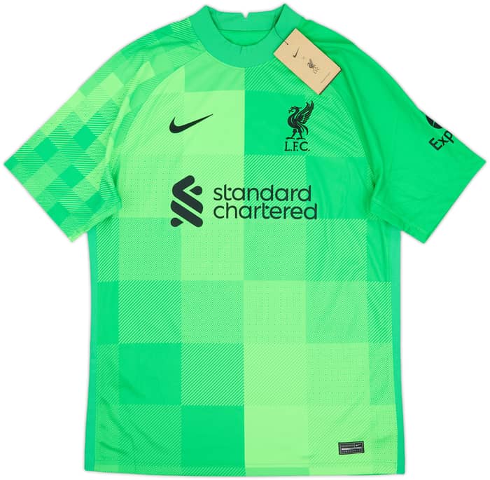 2021-22 Liverpool GK S/S Shirt A.Becker #1 (M)