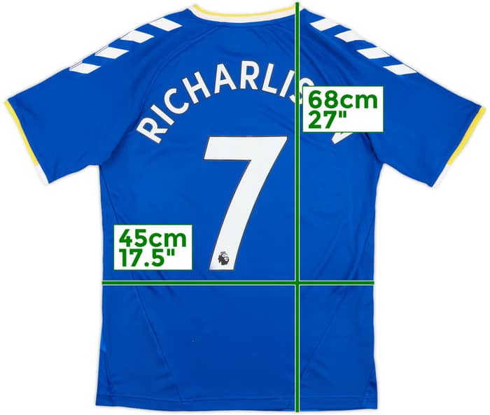 2021-22 Everton Home Shirt Richarlison #7 (S)