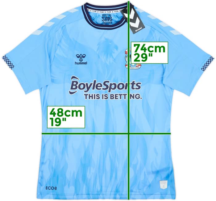 2021-22 Coventry Home Shirt (M)