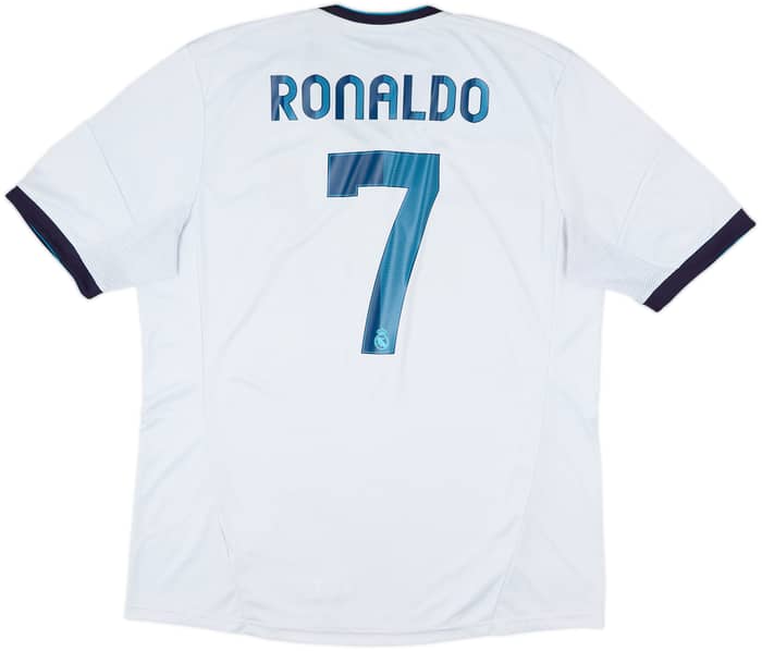 2012-13 Real Madrid Home Shirt Ronaldo #7 - 6/10 - (XL)