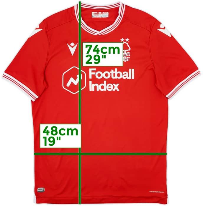 2020-21 Nottingham Forest Home Shirt - 8/10 - (M)