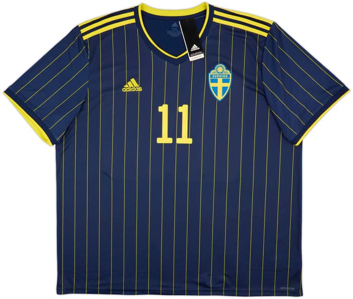 2020-22 Sweden Away Shirt Ibrahimovic #11 (XXL)