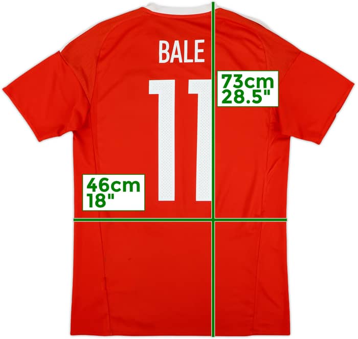 2016-17 Wales Home Shirt Bale #11 - 8/10 - (S)