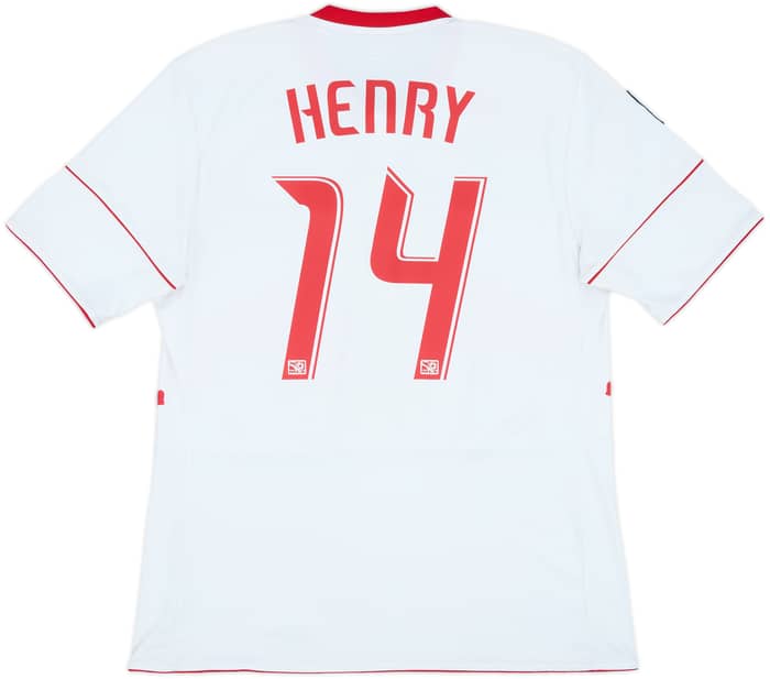2010 New York Red Bulls Home Shirt Henry #14 - 7/10 - (L)