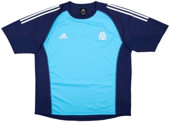 2002-03 Olympique Marseille adidas Training Shirt - 7/10 - (XL/XXL)
