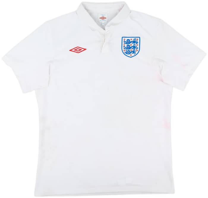 2009-10 England Home Shirt - 4/10 - (M)