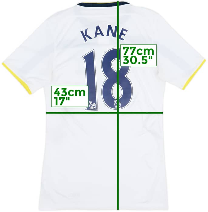 2014-15 Tottenham Home Shirt Kane #18 - 7/10 - (S)
