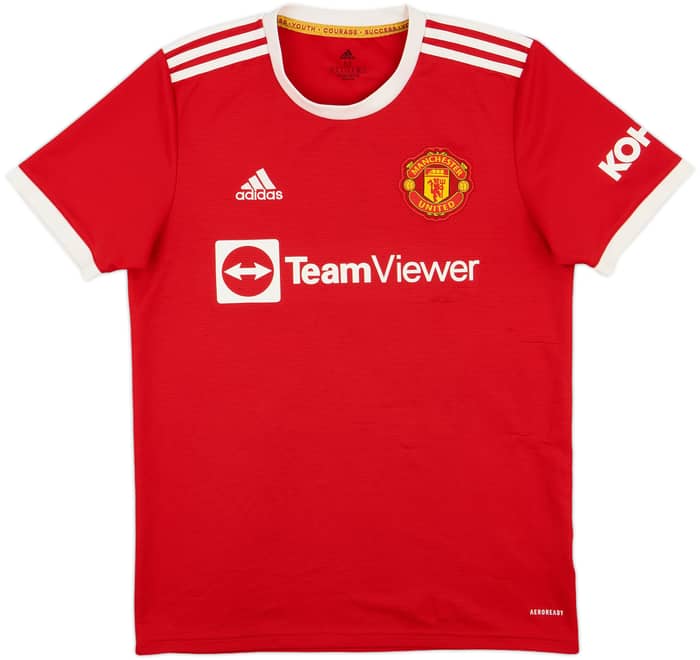2021-22 Manchester United Home Shirt Ronaldo #7 - 6/10 - (M)