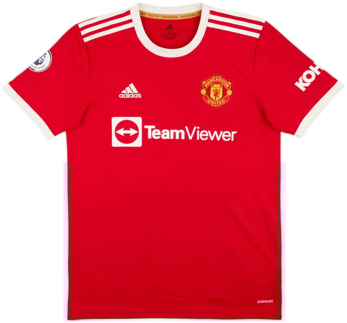 2021-22 Manchester United Home Shirt Sancho #25 - 7/10 - (M)