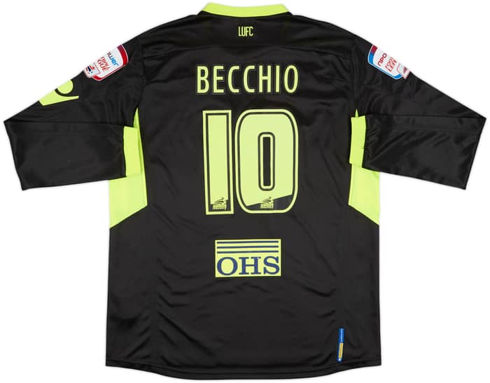 2011-12 Leeds United Away L/S Shirt Becchio #10 - 8/10 - (L)