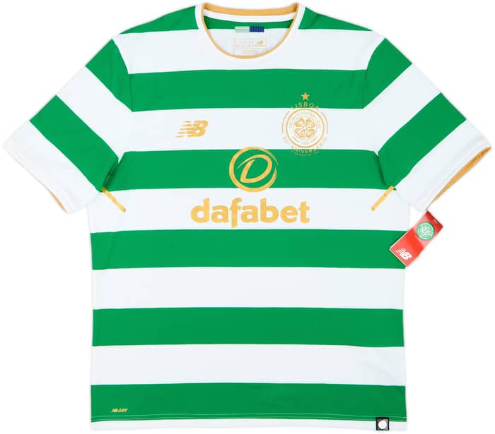 2017-18 Celtic 'Lisbon Lions 50th Anniversary' Home Shirt (L)