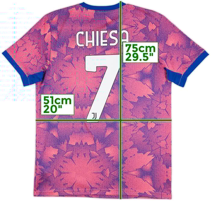 2022-23 Juventus Third Shirt Chiesa #7 - 10/10 - (M)