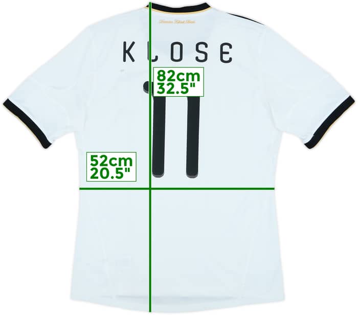 2010-11 Germany Home Shirt Klose #11 - 5/10 - (L)