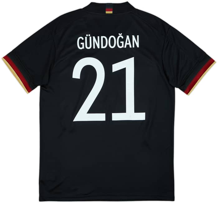 2020-21 Germany Away Shirt Gundogan #21 - 10/10 - (L)