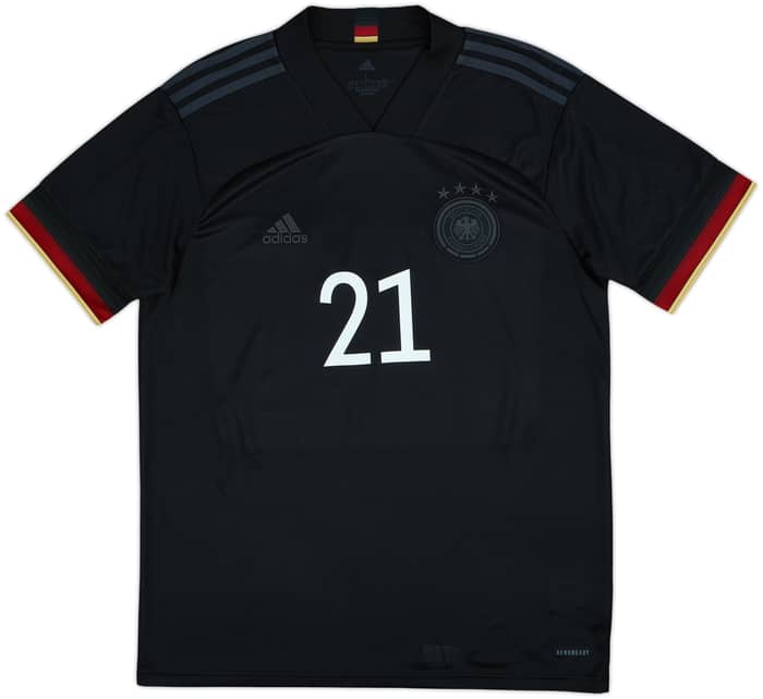 2020-21 Germany Away Shirt Gundogan #21 - 10/10 - (L)