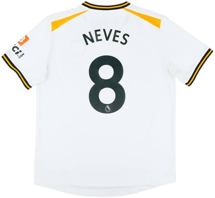 2021-22 Wolves Pro Third Shirt Neves #8 - 6/10 - (L)