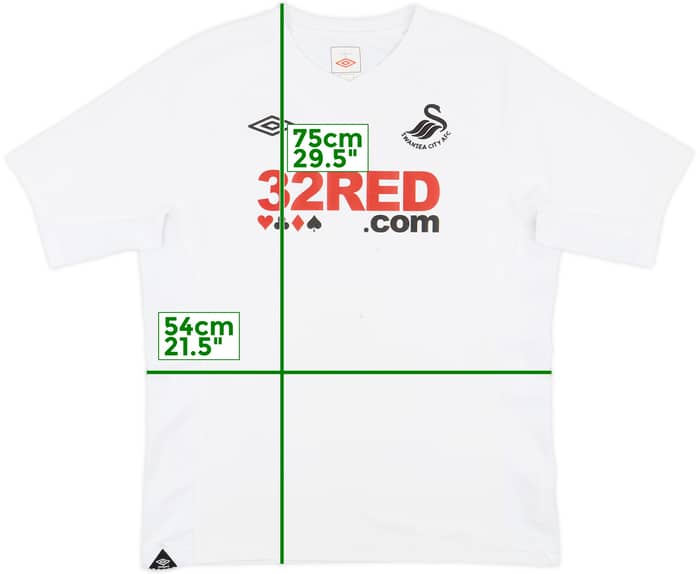 2010-11 Swansea Home Shirt - 6/10 - (L)