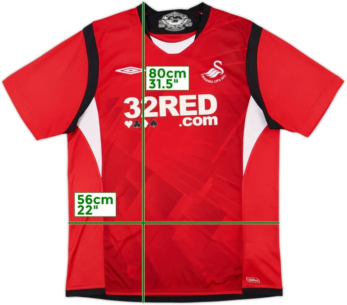 2009-10 Swansea Away Shirt - 8/10 - (L)