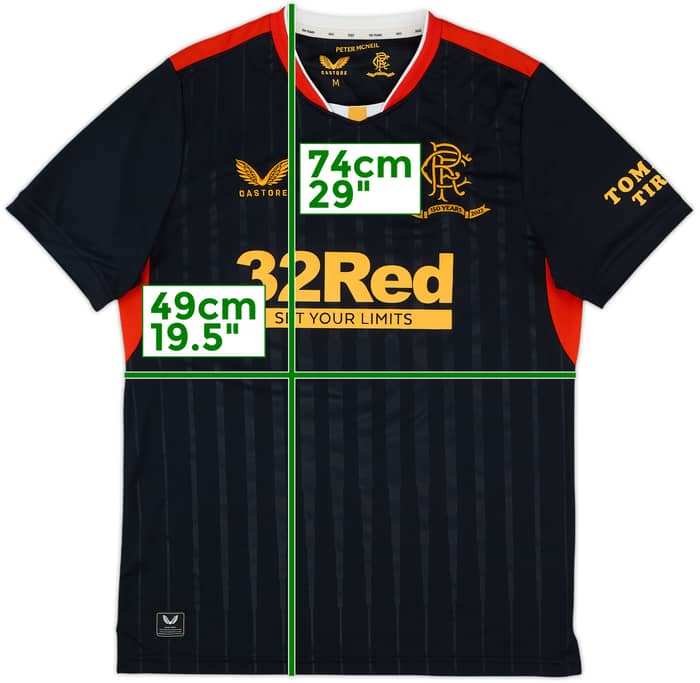 2021-22 Rangers '150 Years Anniversary' Away Shirt - 8/10 - (M)