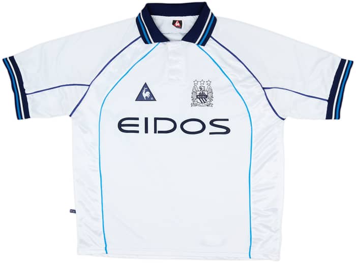1999-00 Manchester City Away Shirt - 8/10 - (XL)
