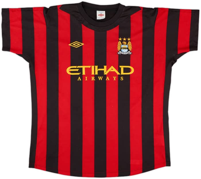 2011-12 Manchester City Away Shirt Silva #21 - 7/10 - (XL)