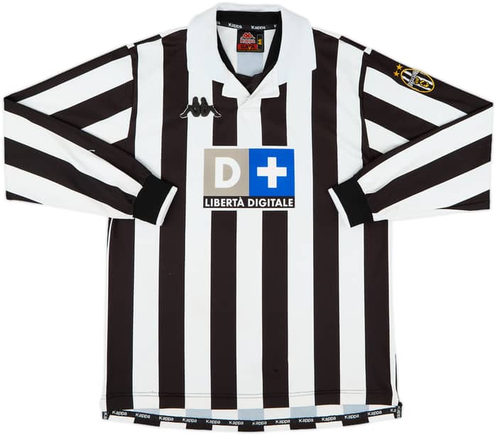 1998-99 Juventus Home L/S Shirt Del Piero #10 - 7/10 - (M)