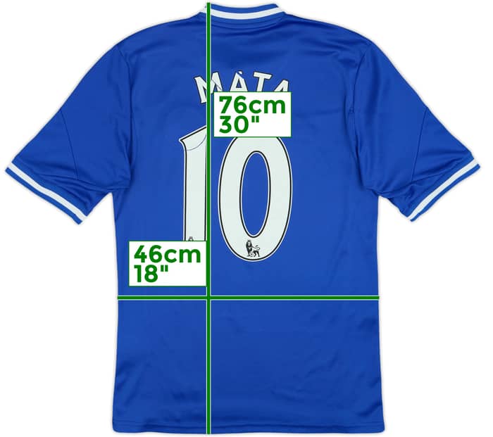 2013-14 Chelsea Home Shirt Mata #10 - 5/10 - (S)