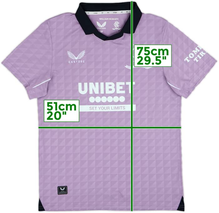 2021-22 Rangers '150 Years Anniversary' Third Shirt - 10/10 - (M)
