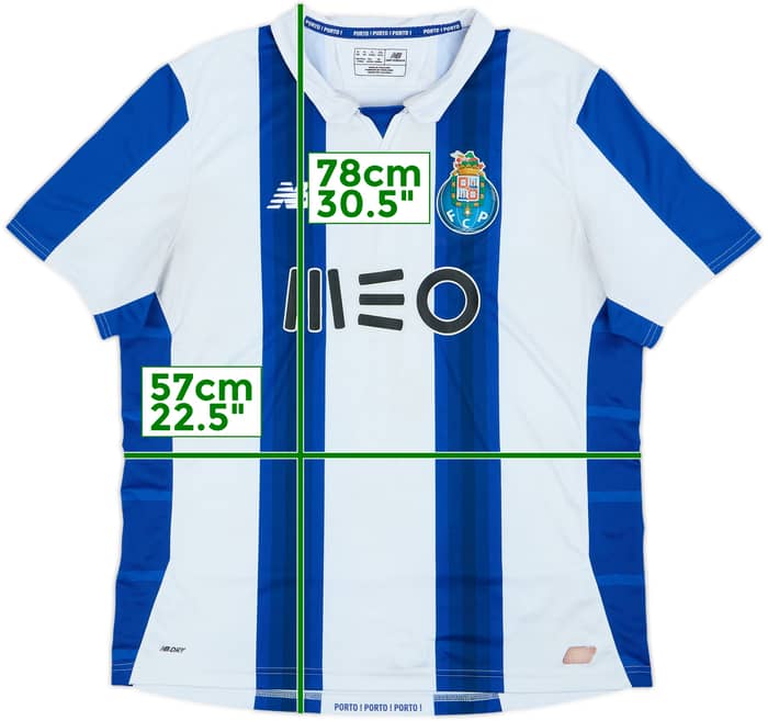 2016-17 Porto Home Shirt - 5/10 - (XL)