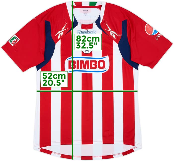 2010-11 Chivas Guadalajara Home Shirt - 4/10 - (L)
