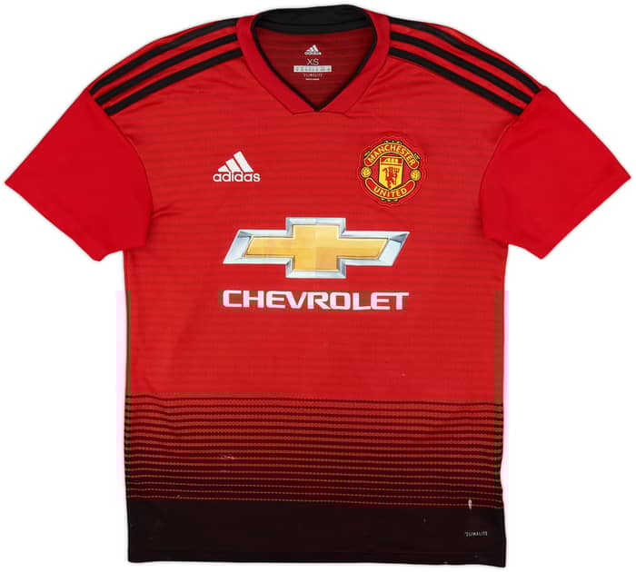 2018-19 Manchester United Home Shirt Rashford #10 - 5/10 - (XS)