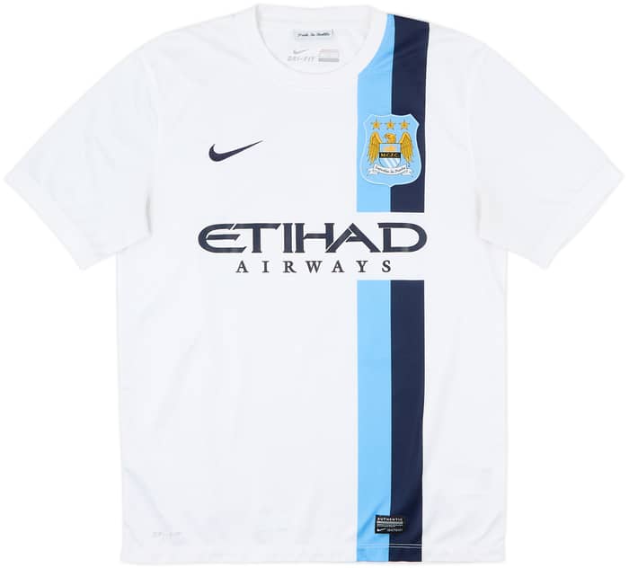 2013-14 Manchester City Third Shirt Kun Aguero #16 - 8/10 - (M)