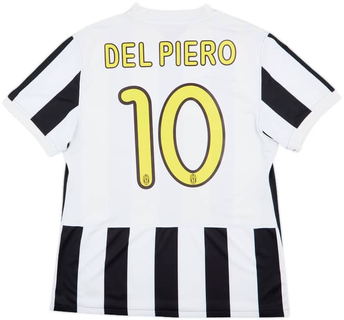2008-09 Juventus European Player Issue Home Shirt Del Piero #10 - 6/10 - (L)