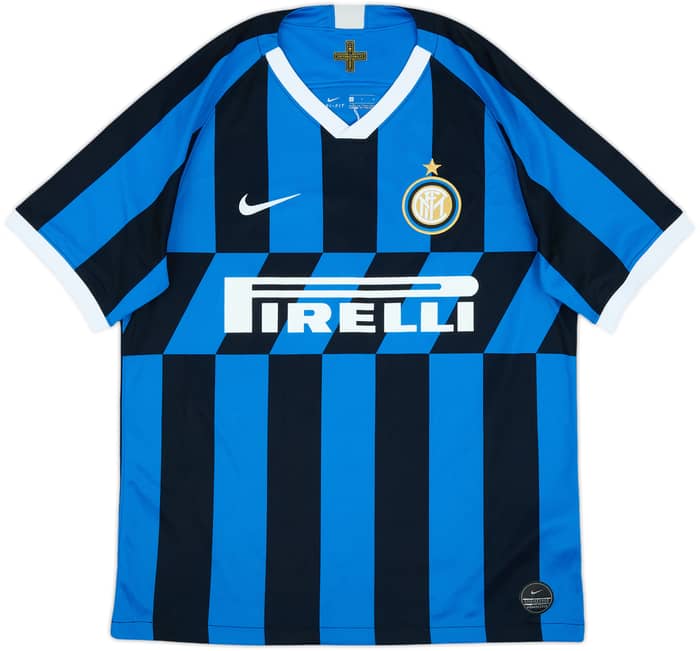 2019-20 Inter Milan Home Shirt Lukaku #9 - 8/10 - (L)
