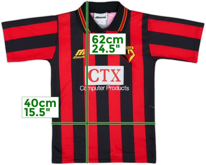 1996-97 Watford Away Shirt - 8/10 - (L.Boys)