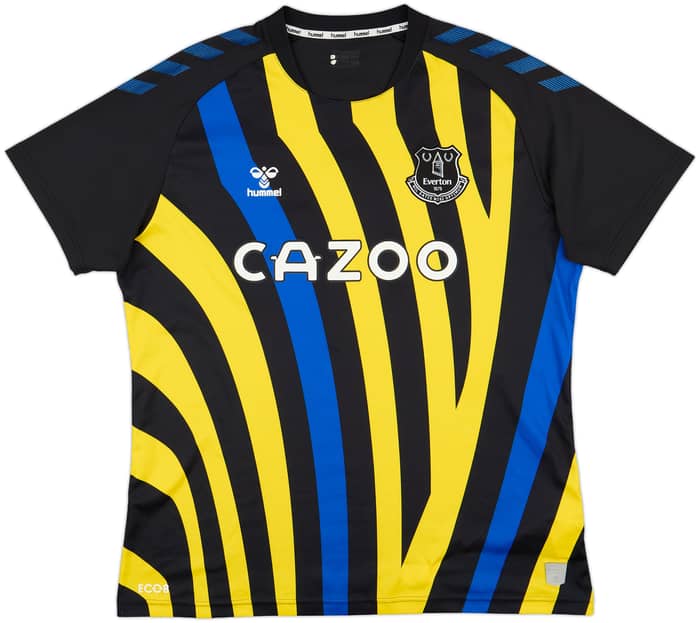 2021-22 Everton GK S/S Shirt Pickford #1 - 8/10 - (XXL)