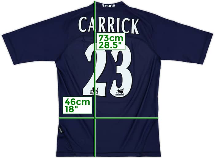 2004-05 Tottenham Away Shirt Carrick #23 - 8/10 - (L)