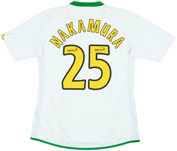 2006-08 Celtic Player Issue European Shirt Nakamura #25 - 8/10 - (M)
