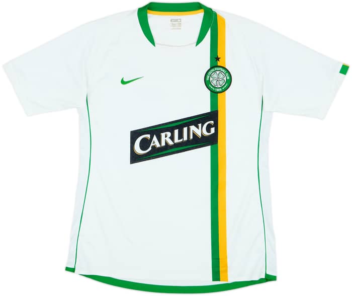 2006-08 Celtic Player Issue European Shirt Nakamura #25 - 8/10 - (M)