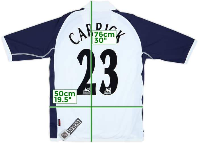 2005-06 Tottenham Home Shirt Carrick #23 (3XL)