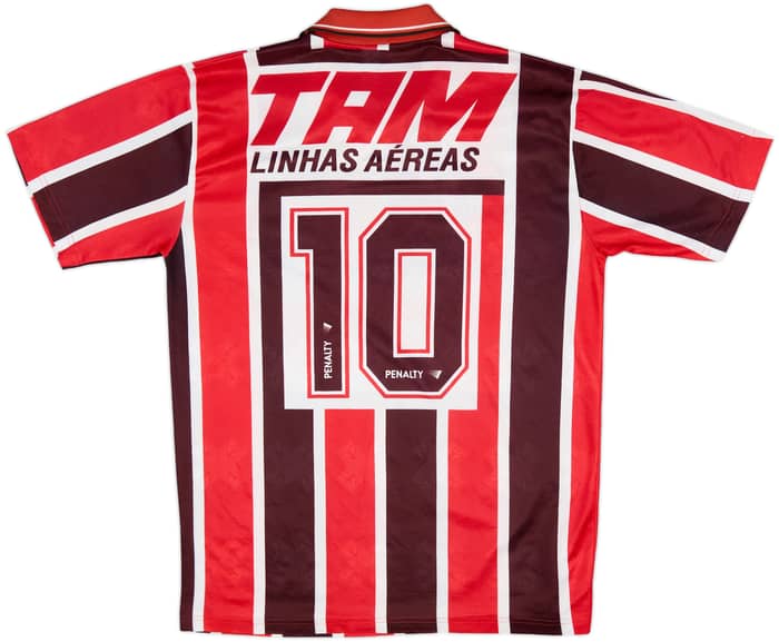 1993-94 Sao Paulo Away Shirt #10 - 8/10 - (L)