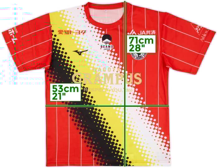 2022 Nagoya Grampus Eight x Beams Stadium Shirt - 9/10 - (M)