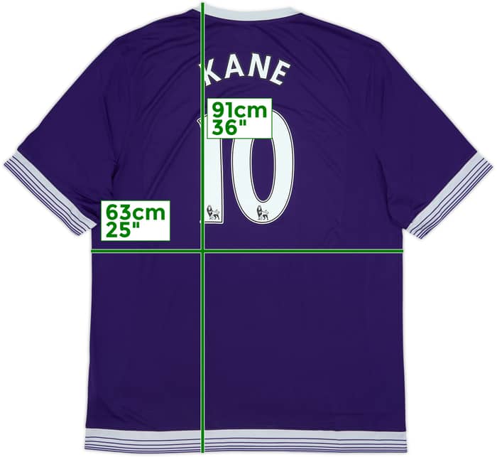 2015-16 Tottenham Third Shirt Kane #10 (3XL)