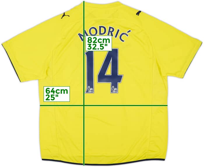 2009-10 Tottenham Third Shirt Modric #14 (3XL)