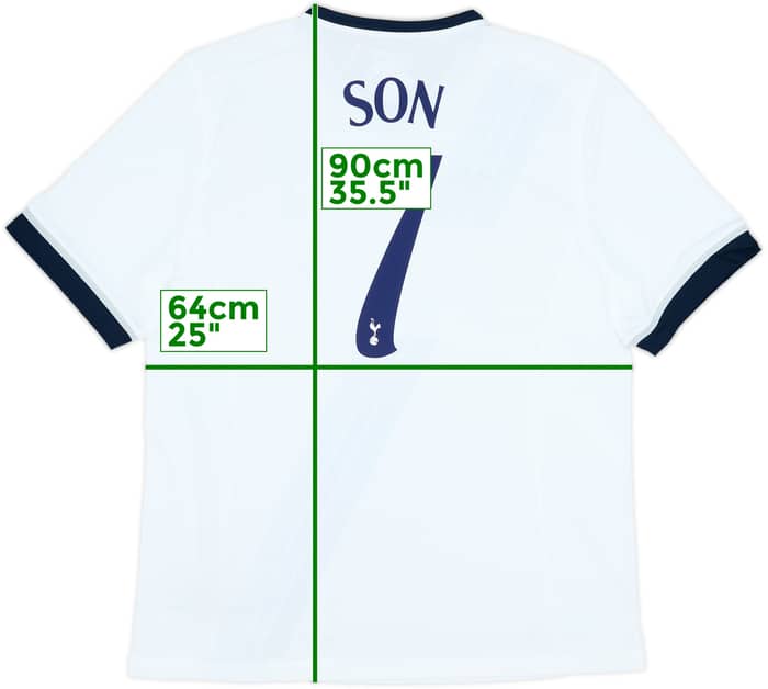 2015-16 Tottenham Home Shirt Son #7 (3XL)