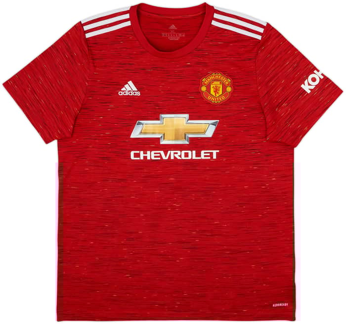 2020-21 Manchester United Home Shirt Pogba #6 - 8/10 - (XL)