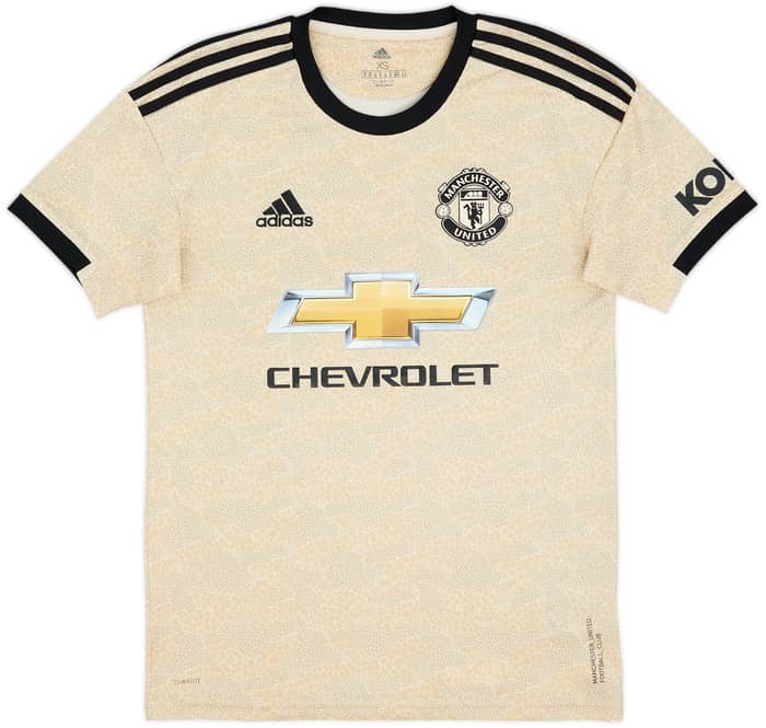 2019-20 Manchester United Away Shirt B.Fernandes #18 - 9/10 - (XS)