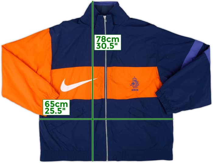 1997-98 Netherlands Nike Track Jacket - 9/10 - (XL)
