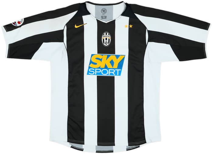 2004-05 Juventus Home Shirt Ibrahimovic #9 - 8/10 - (L)