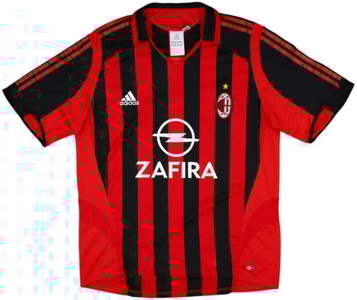 2005-06 AC Milan Home Shirt Maldini #3 - 8/10 - (L)